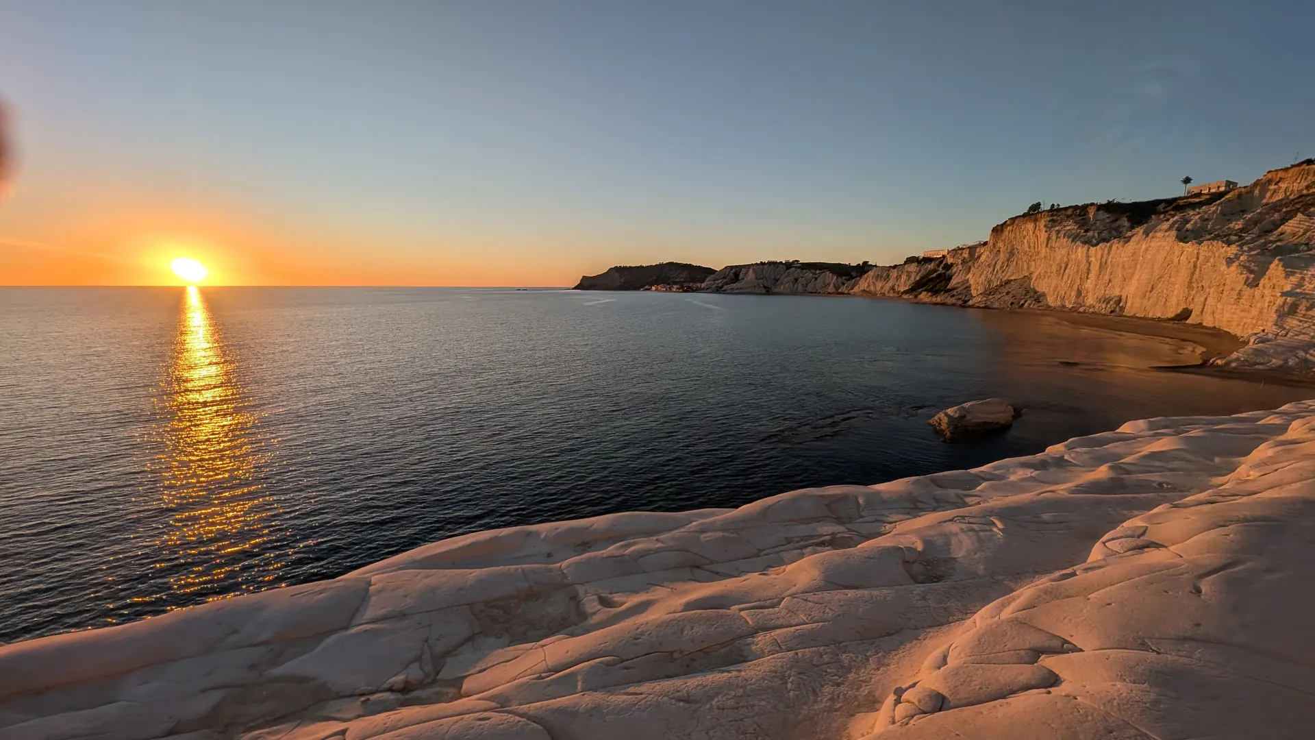 Scala dei Turchi al tramonto - Fotografia paesaggistica