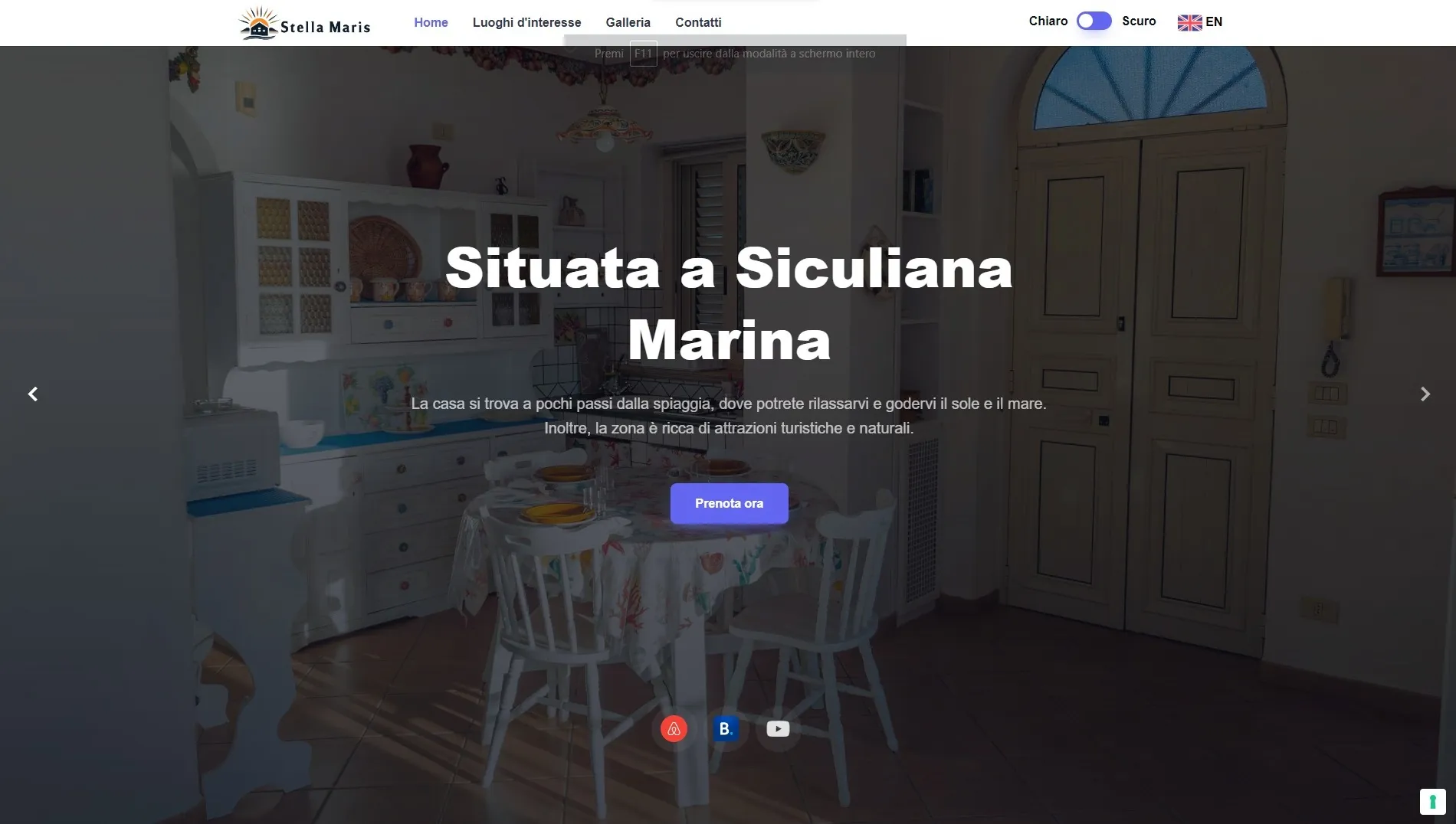 Stella Maris - Sito web struttura / attività